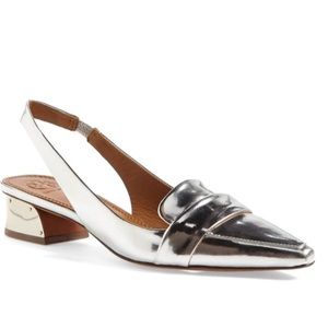 Tory Burch Sadie Metallic Shoes Size 9